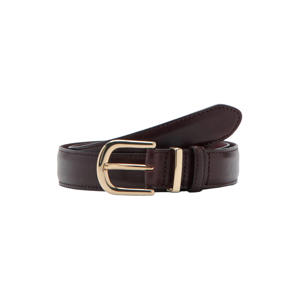 leren riem donkerrood