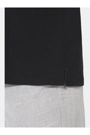 thumbnail: Jan Vanderstorm oversized polo Plus Size JANO zwart