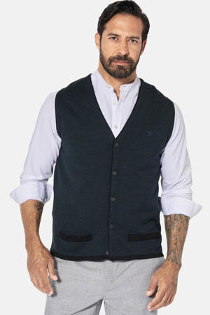 gilet met wol Plus Size TANE petrol
