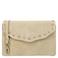 Manfield suede clutch beige