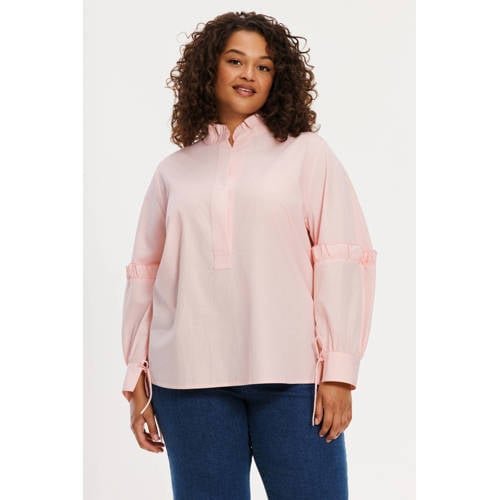 YOEK blouse lichtroze afbeelding