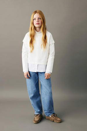 barrel jeans medium blue denim