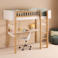 NOUS Kids kinderhoogslaper met bureau Seto (90x200 cm)
