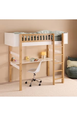 kinderhoogslaper met bureau Seto (90x200 cm)