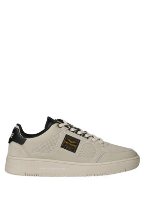 Glidemen leren sneakers beige