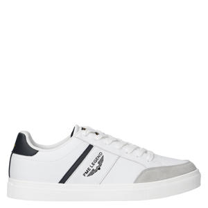 Eclipse leren sneakers wit