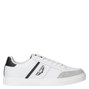 Eclipse leren sneakers wit