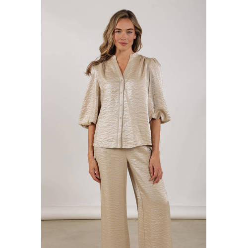 NUKUS blouse goud afbeelding