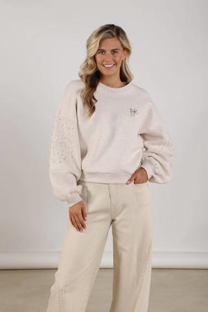 sweater zand met pailletten