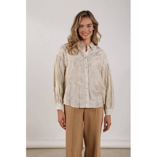 NUKUS blouse ecru afbeelding