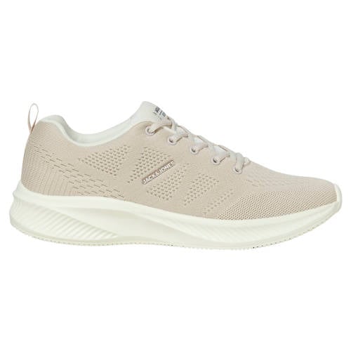 JACK & JONES Jfwcroxley Knit Sneaker Noos sneakers beige afbeelding