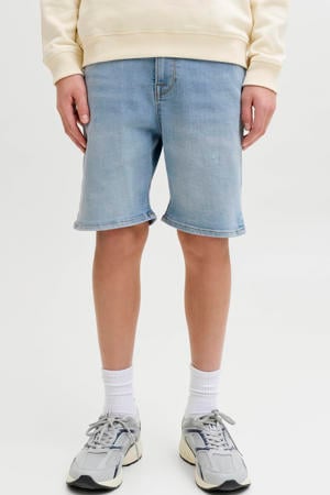 regular denim short light blue denim