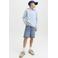 JACK & JONES JUNIOR relaxed short medium blue denim