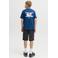 JACK & JONES JUNIOR relaxed high waist cargo short zwart
