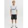 JACK & JONES JUNIOR relaxed short black denim