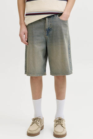 baggy short medium blue denim