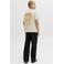 JACK & JONES JUNIOR T-shirt met backprint ecru