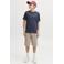 JACK & JONES JUNIOR T-shirt met backprint blauw
