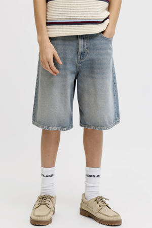 baggy short medium blue denim