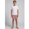 JJ REBEL JUNIOR gestreepte zwemshort rood