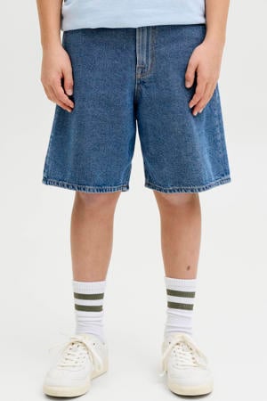 baggy short medium blue denim