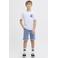 JJ REBEL JUNIOR regular waist denim short medium blue denim