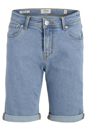 regular waist denim short medium blue denim