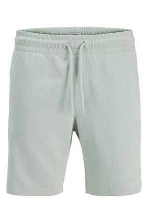 slim sweatshort mintgroen