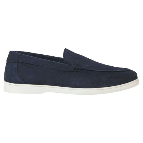 JACK & JONES Jfwslim suède loafers donkerblauw afbeelding
