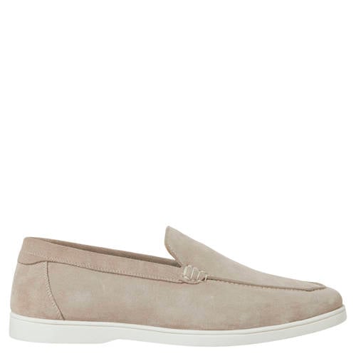 JACK & JONES Jfwslim suède loafers beige afbeelding