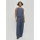 MSCH Copenhagen wide leg high waist broek donkerblauw