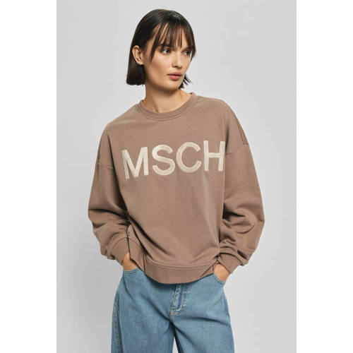 MSCH Copenhagen sweater lichtbruin afbeelding