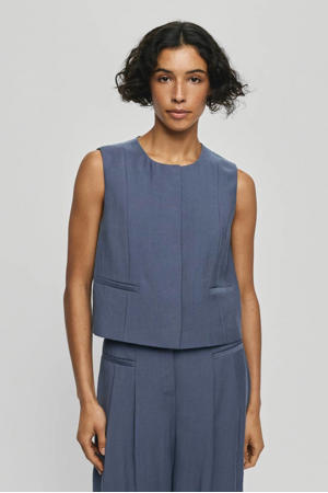gilet donkerblauw