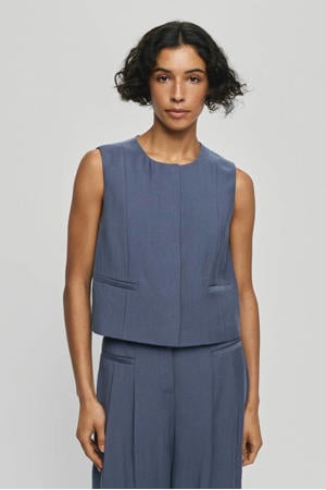 gilet donkerblauw