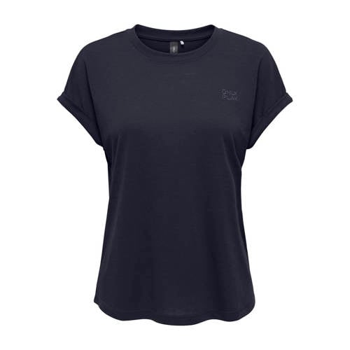 ONLY PLAY CURVY sport T-shirt ONPFREI donkerblauw afbeelding