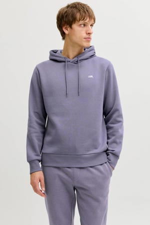 Regular fit hoodie paars