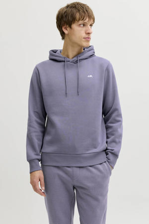 Regular fit hoodie paars