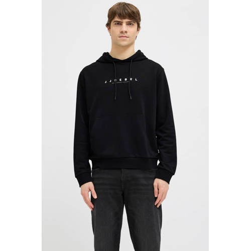 JJ REBEL hoodie zwart afbeelding