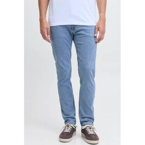 JJ REBEL JREBLUKE JJCRAFT slim fit jeans blue denim afbeelding
