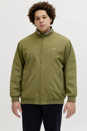 bomberjack Plus Size olijfgroen