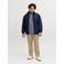 JACK & JONES PLUS SIZE regular polo Plus Size donkerblauw