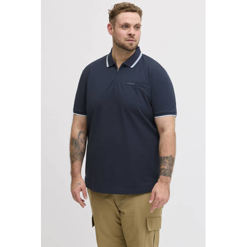 JACK & JONES PLUS SIZE regular polo Plus Size donkerblauw afbeelding