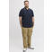 JACK & JONES PLUS SIZE regular polo Plus Size donkerblauw