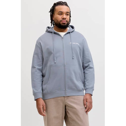 JACK & JONES PLUS SIZE sweatvest Plus Size grijsblauw afbeelding