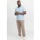 JACK & JONES PLUS SIZE regular polo Plus Size lichtblauw