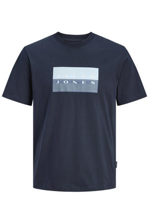 regular T-shirt Plus Size donkerblauw
