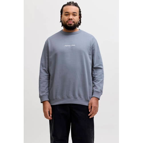 JACK & JONES PLUS SIZE sweater Plus Size grijsblauw afbeelding