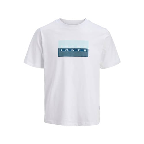 JACK & JONES PLUS SIZE regular T-shirt Plus Size wit afbeelding