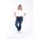 Paprika flared jeans dark blue denim