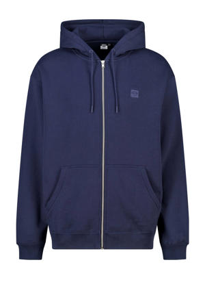sweatvest donkerblauw